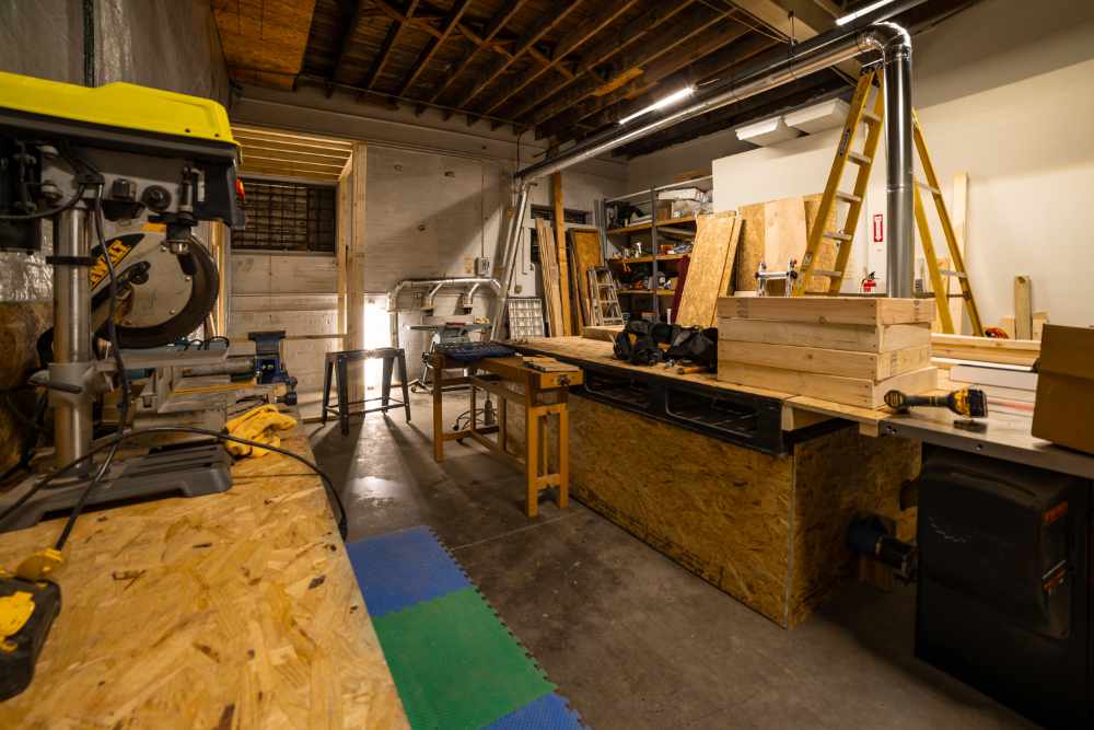 MAKE Roanoke's Wood shop